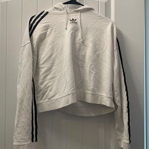 Cropped adidas hoodie